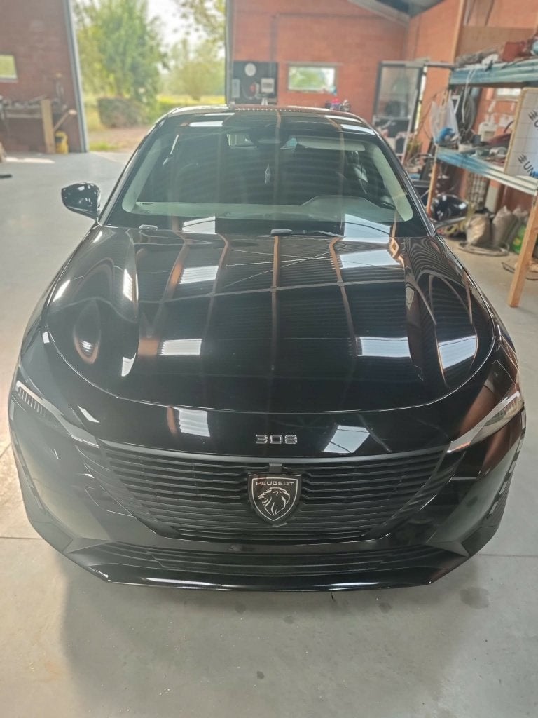 te koop: Peugeot 308, Auto's, Peugeot, Automaat, Stof, Zwart, 5 zetels