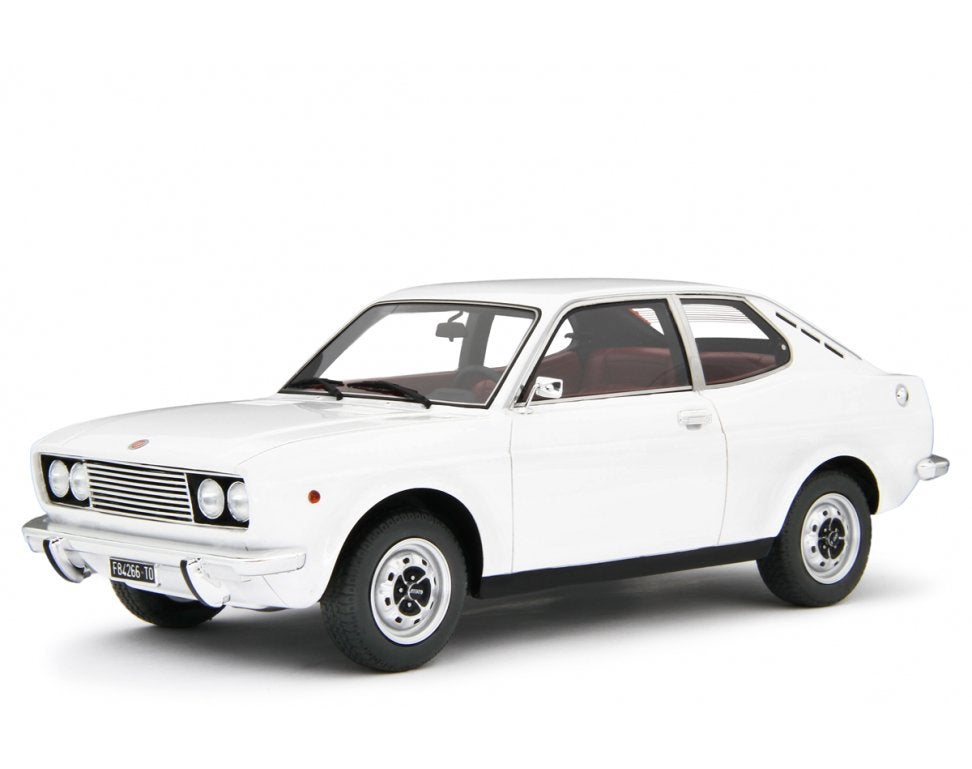 FIAT 128 COUPÉ 1300 SL 1972 - 1/18 LAUDORACING LM202C + BOEK, Ophalen of Verzenden, Nieuw