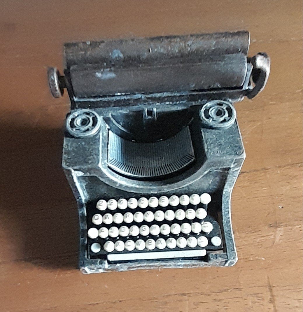 Typemachine puntenslijper..., Antiek en Kunst, Ophalen of Verzenden