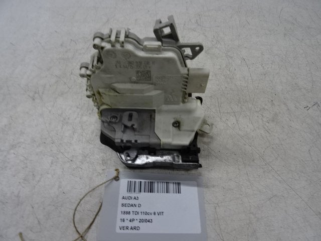 SERRURE DE PORTE ARRIÈRE DROITE A3 Limousine (8VS / 8VM), Utilisé, Arrière, Audi