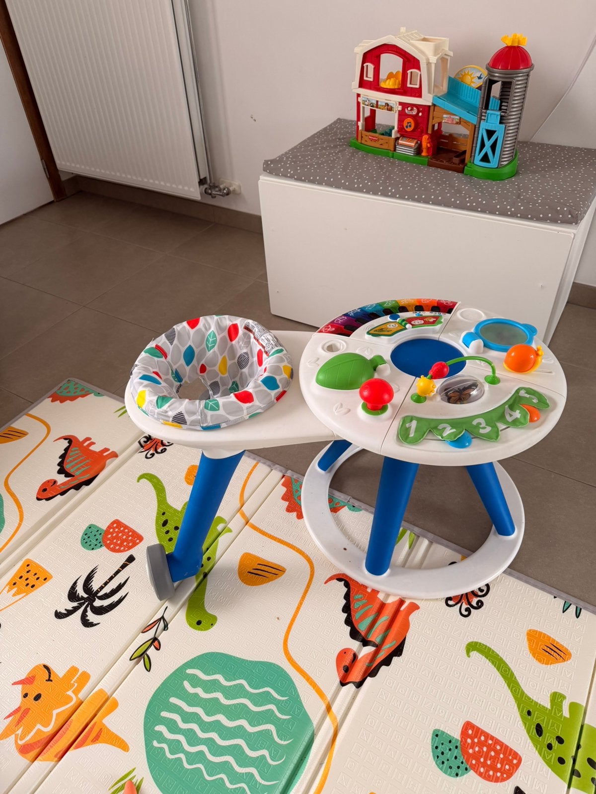 Baby Einstein 4-in-1 loopwagen & activiteitentafel, Ophalen, Zo goed als nieuw