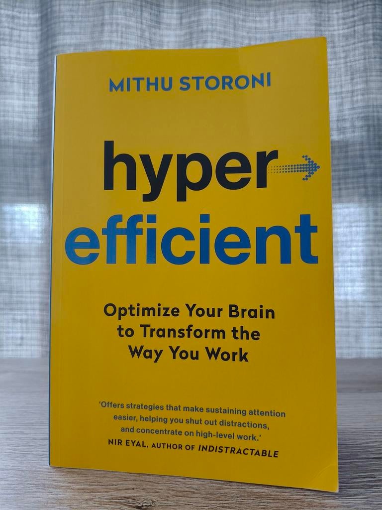 Hyper efficient Boek, Ophalen of Verzenden, Zo goed als nieuw