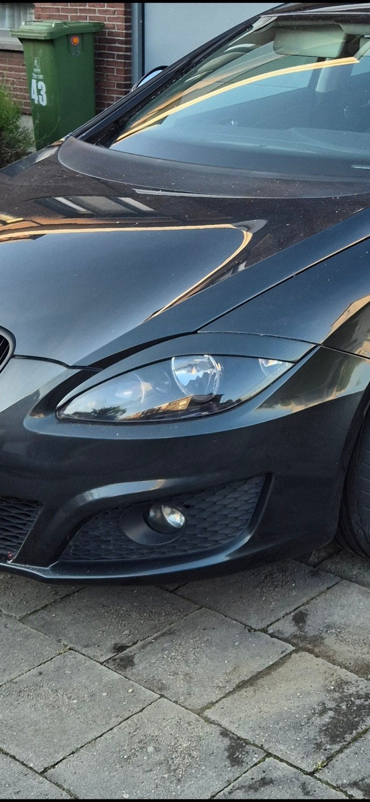 Koplamp spoiler / booskijker seat leon 2005-2012, Enlèvement