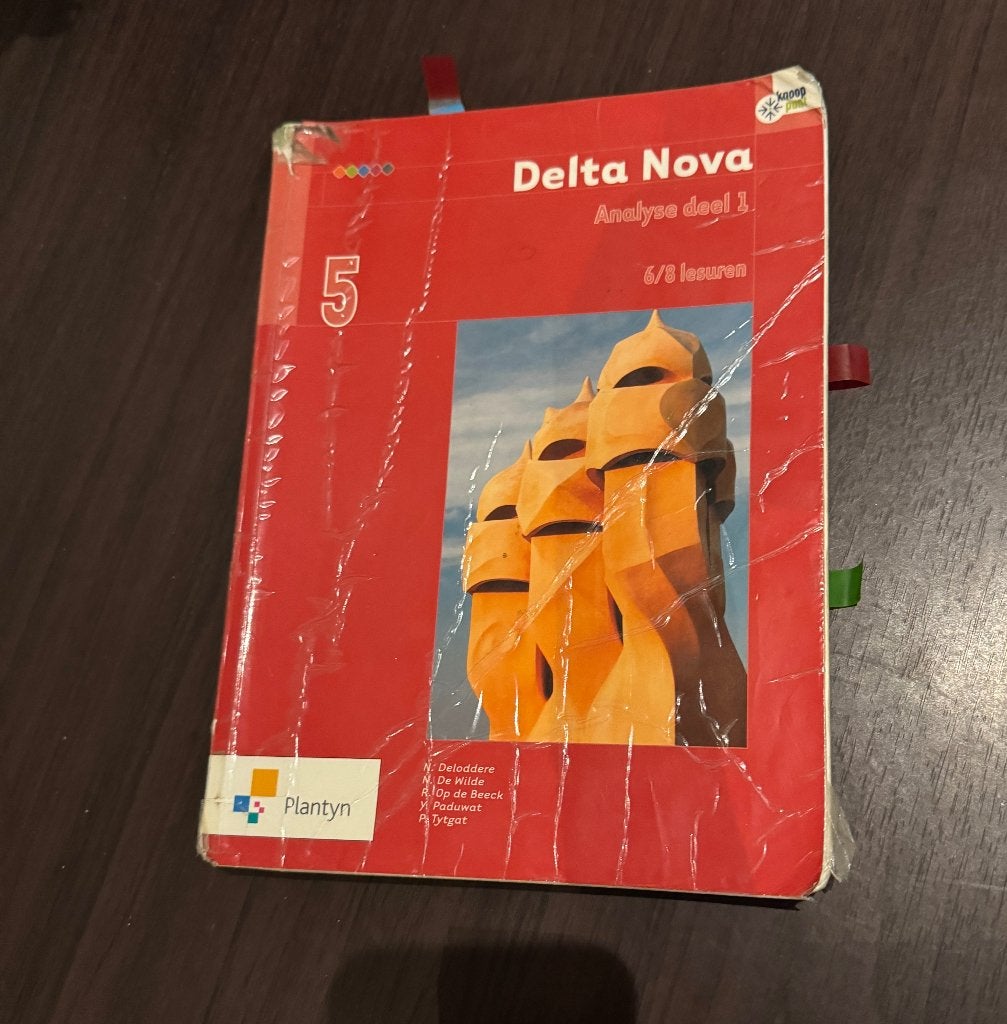 Delta Nova 5 analyse deel 1 voor 6/8 lesuren, Ophalen