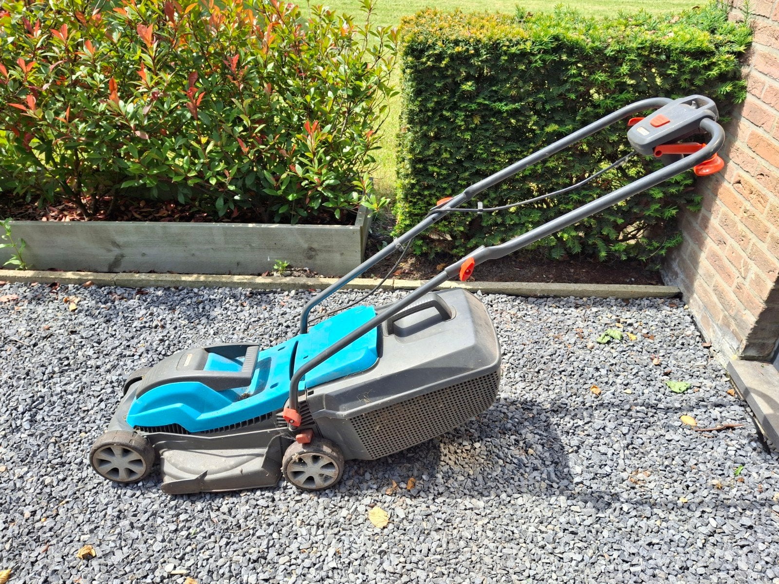 Gardena elektrische grasmaaier, Tuin en Terras, Grasmaaiers, Ophalen, Elektrische grasmaaier