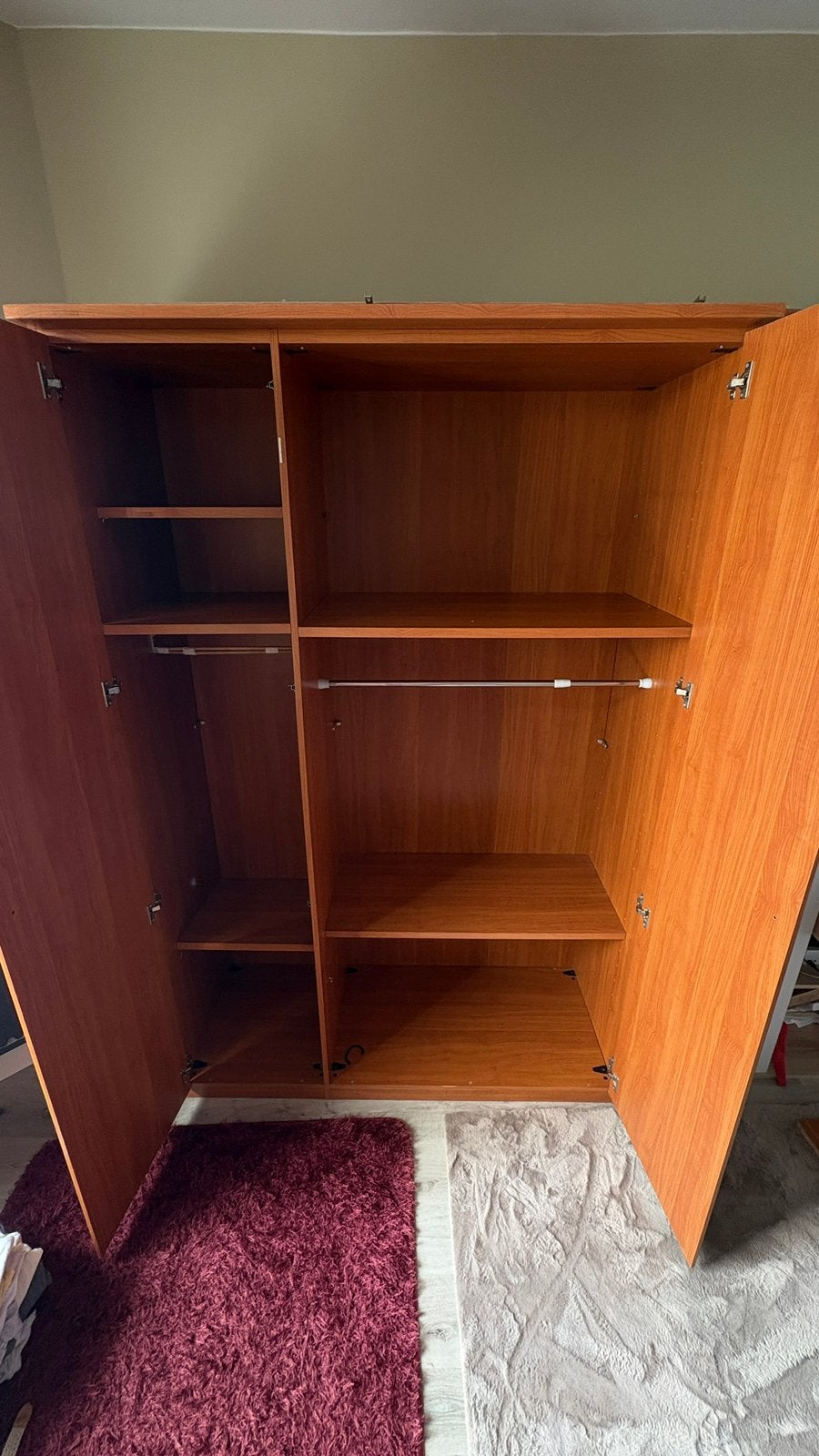 Garde-robe en bois, Maison & Meubles, Avec porte(s), 200 cm ou plus, Comme neuf, Autres essences de bois