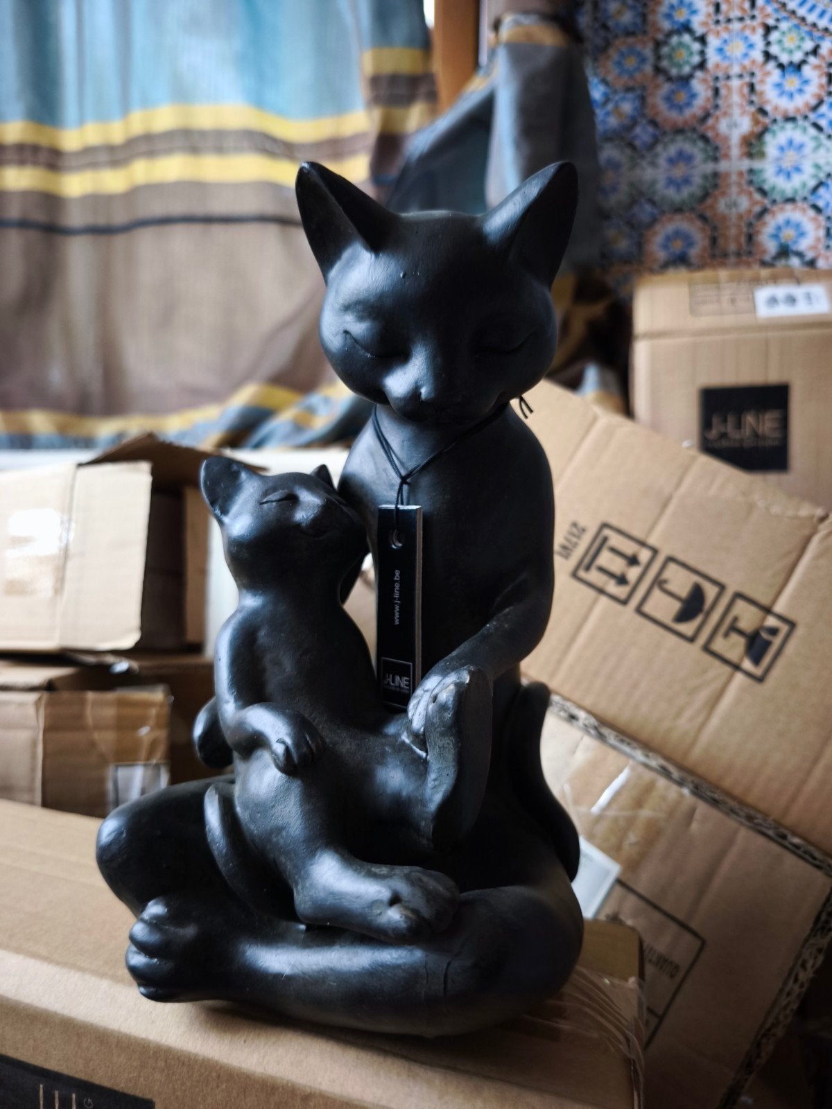 statue chat j-line, Enlèvement ou Envoi, Neuf, Animal