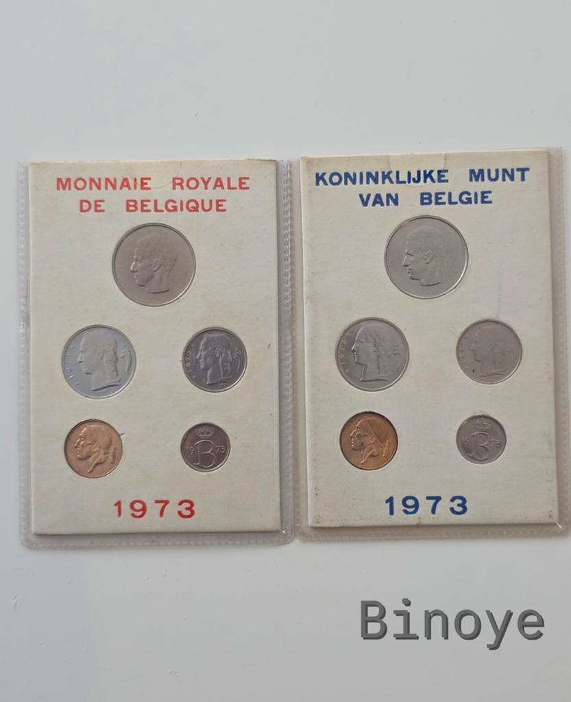 Série FDC Belgique 1973 Belgique + België, Ophalen of Verzenden, Setje