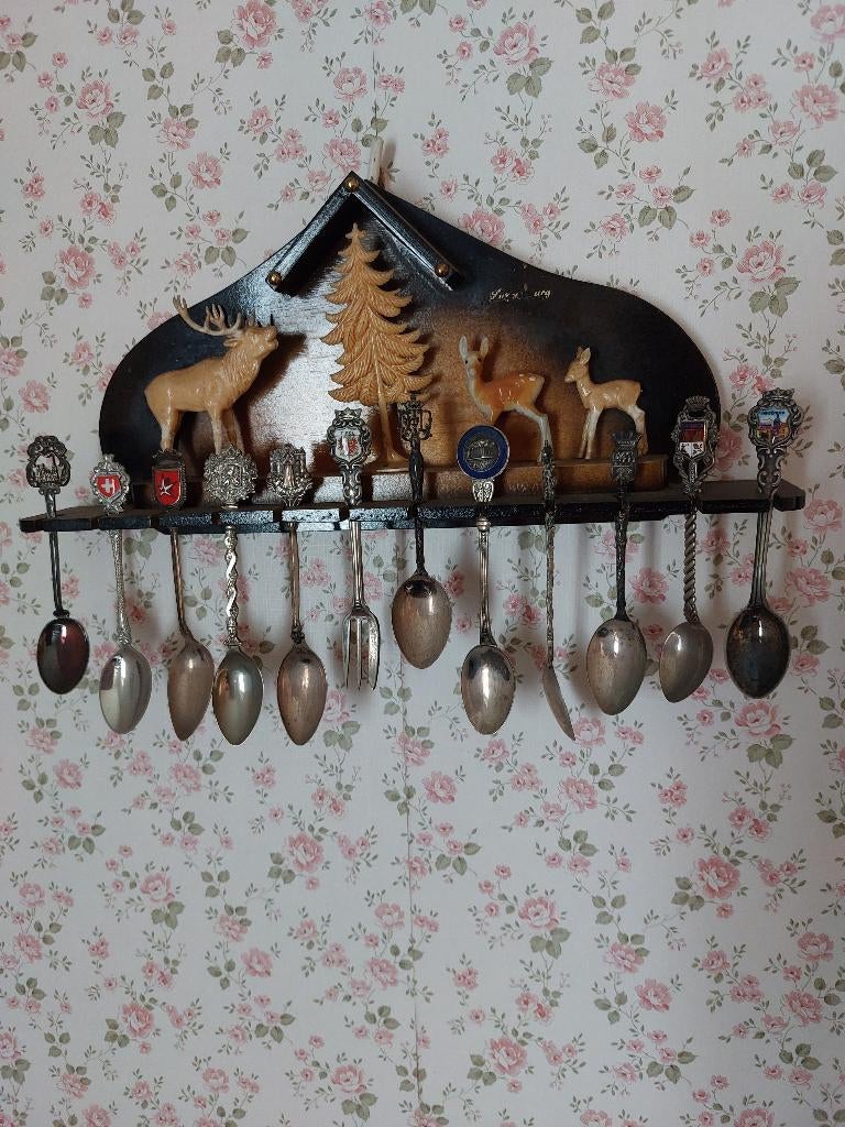 Decoratieve theelepelsets, Ophalen