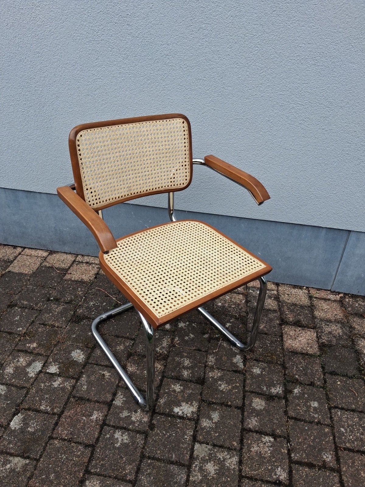Cesca-model bureaustoel, met nieuwe webbing, Huis en Inrichting, Ophalen, Bureaustoel