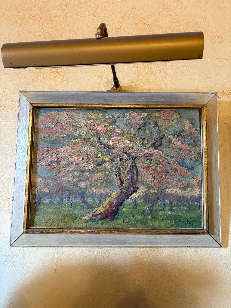 Schilderij van W.De Herdt, Antiek en Kunst, Ophalen, Klassiek, Gesigneerd, Landschap