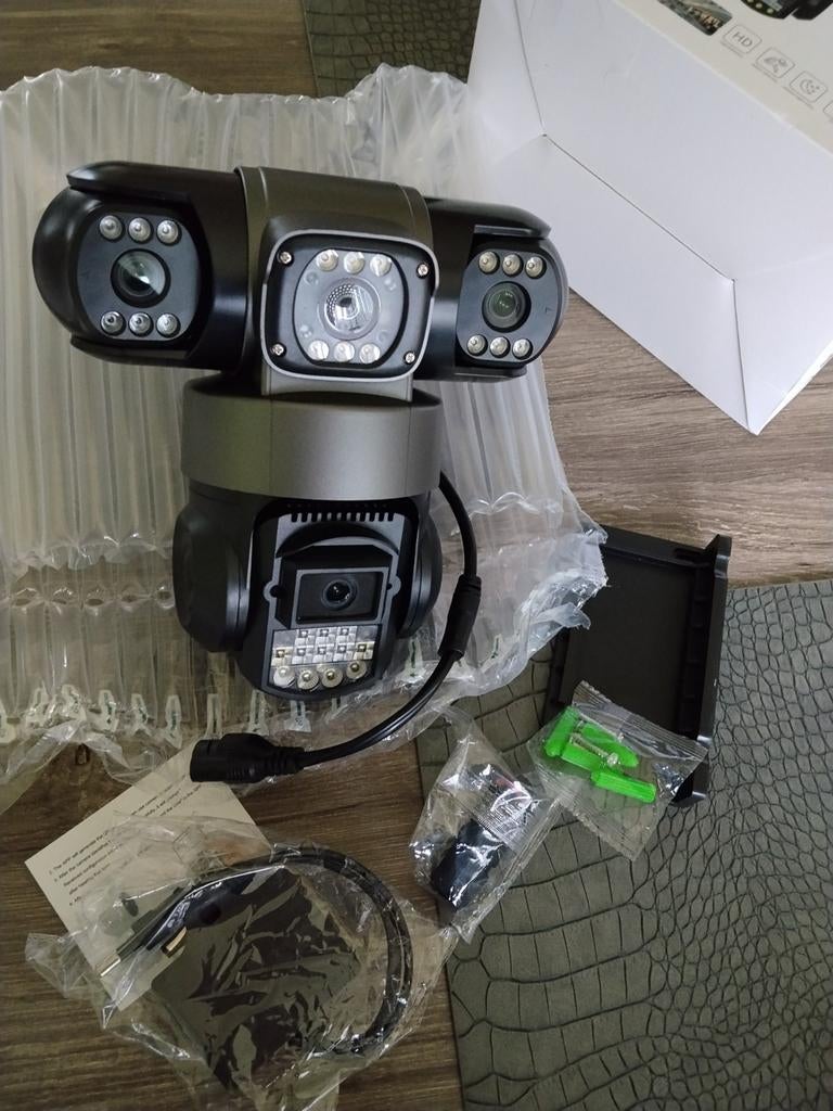 3 in 1 videobewaking, TV, Hi-fi & Vidéo, Caméras de surveillance, Neuf, Caméra extérieure, Enlèvement ou Envoi