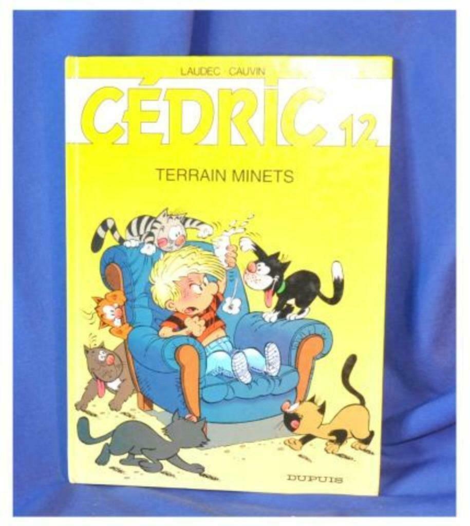 § bd cedric 12 " terrain minets" 1998, Eén stripboek, Ophalen of Verzenden, Gelezen