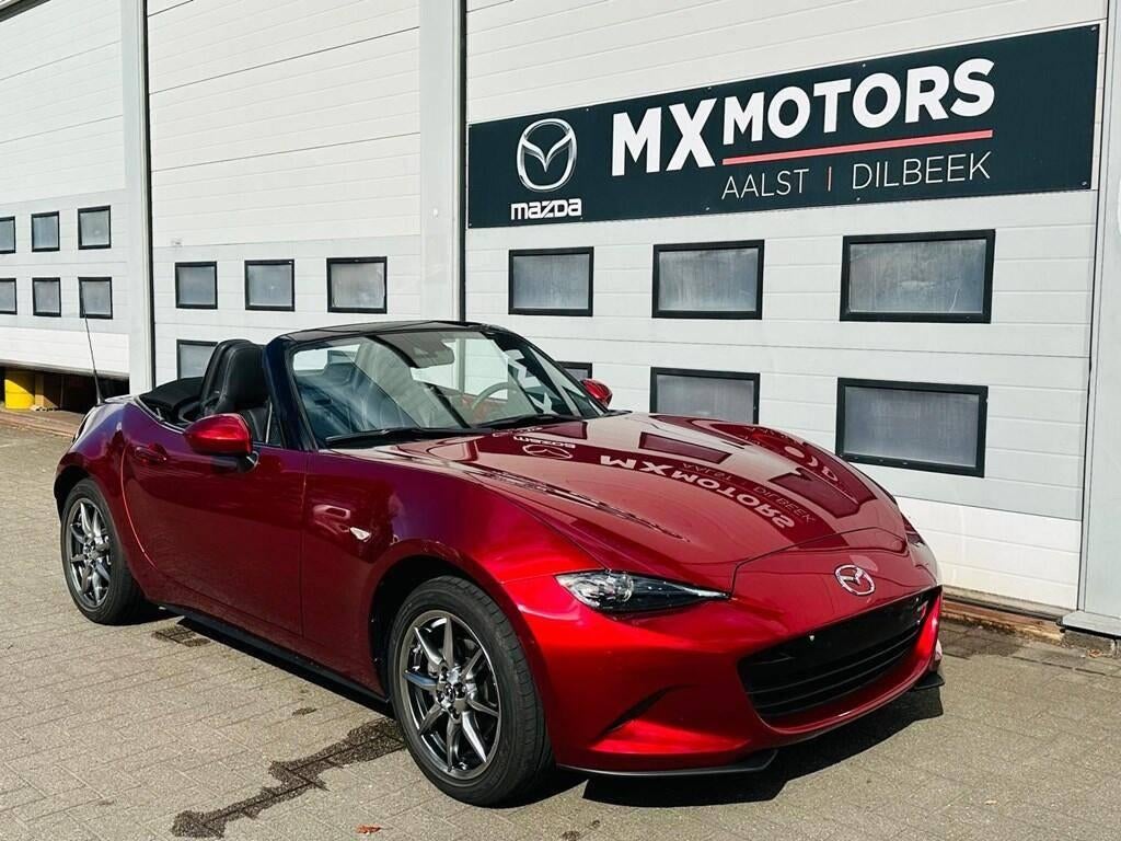 Mazda MX-5 1.5l SKYG Skycruise Soul Red Crystal, Autos, Mazda, Achat, Euro 6, Entreprise, Boîte manuelle