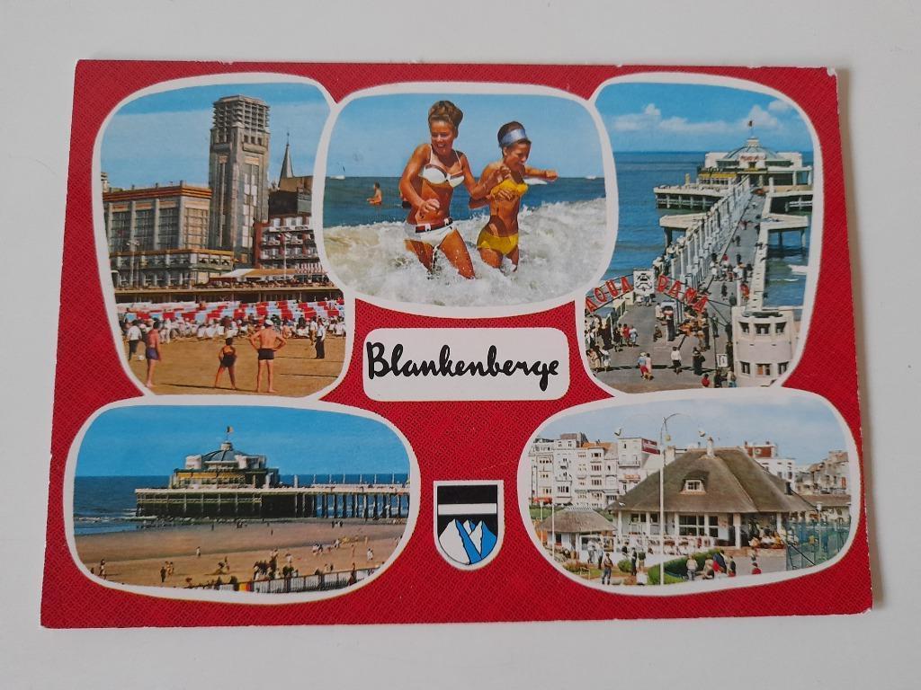 Postkaart - Blankenberge,  1975, Verzamelen, Ophalen of Verzenden, 1960 tot 1980, Gelopen, West-Vlaanderen
