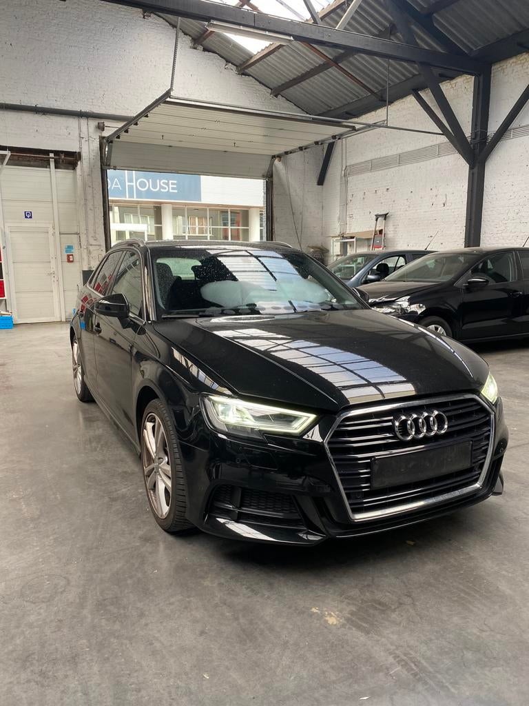 AUDI A3 - SPORTBACK - G-TRON - CNG, Autos, Cuir, Euro 6, Entreprise, Noir