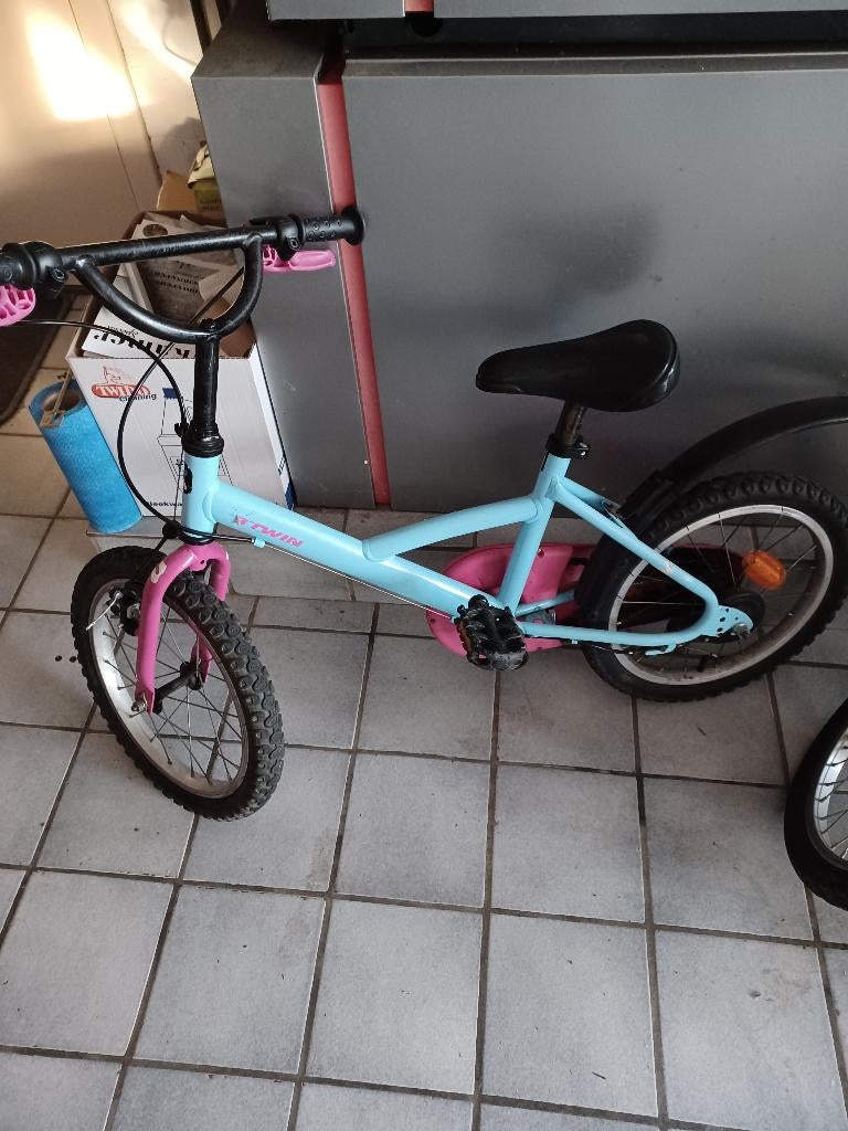 Kinderfiets, Fietsen en Brommers, Fietsen | Kinderfietsjes, Ophalen, Gebruikt, 16 tot 20 inch, Overige merken