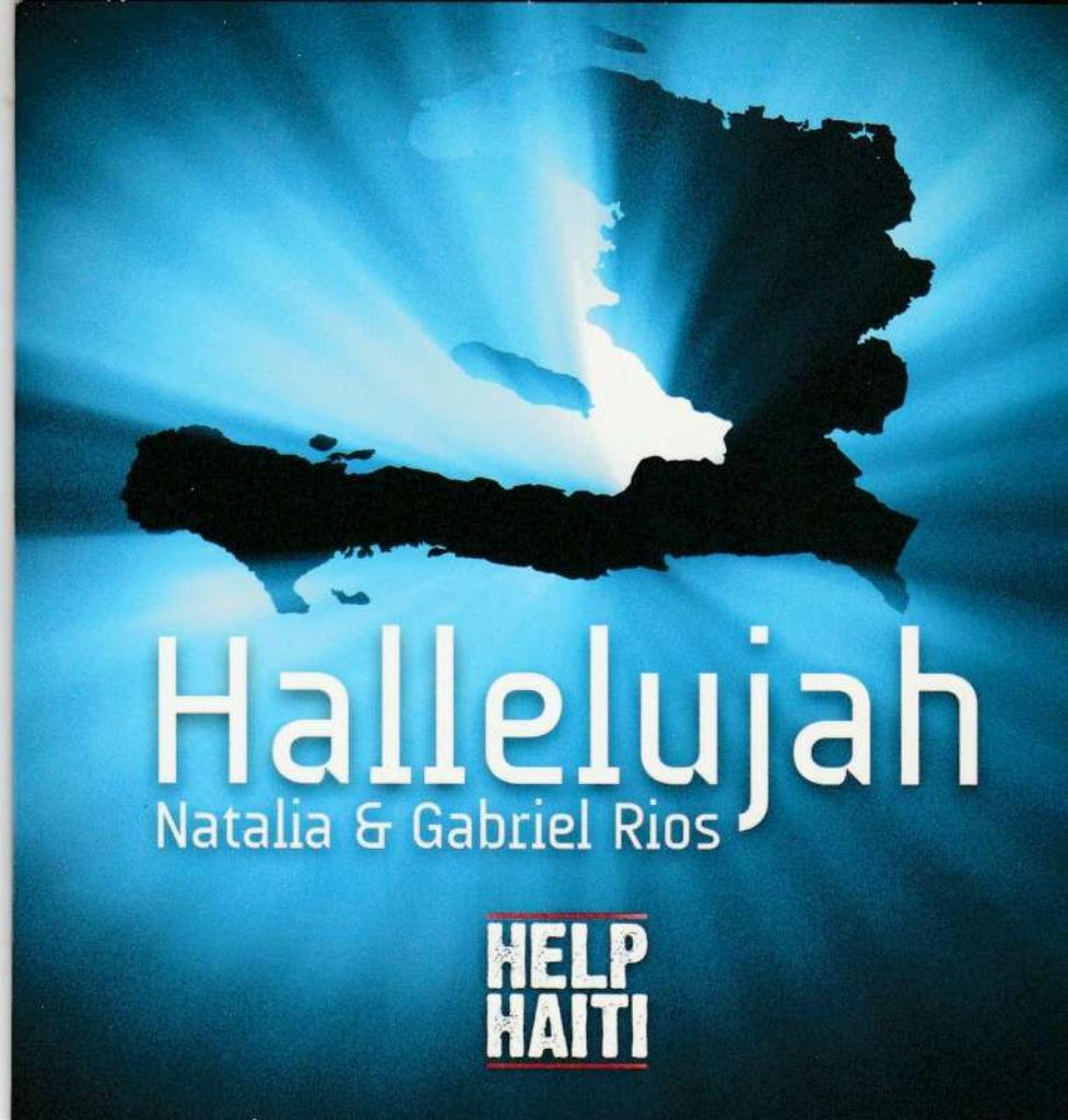 CD Single - Natalia & Gabriel Rios - Hallelujah, Cd's en Dvd's, Cd Singles, 1 single, Ophalen of Verzenden, Zo goed als nieuw