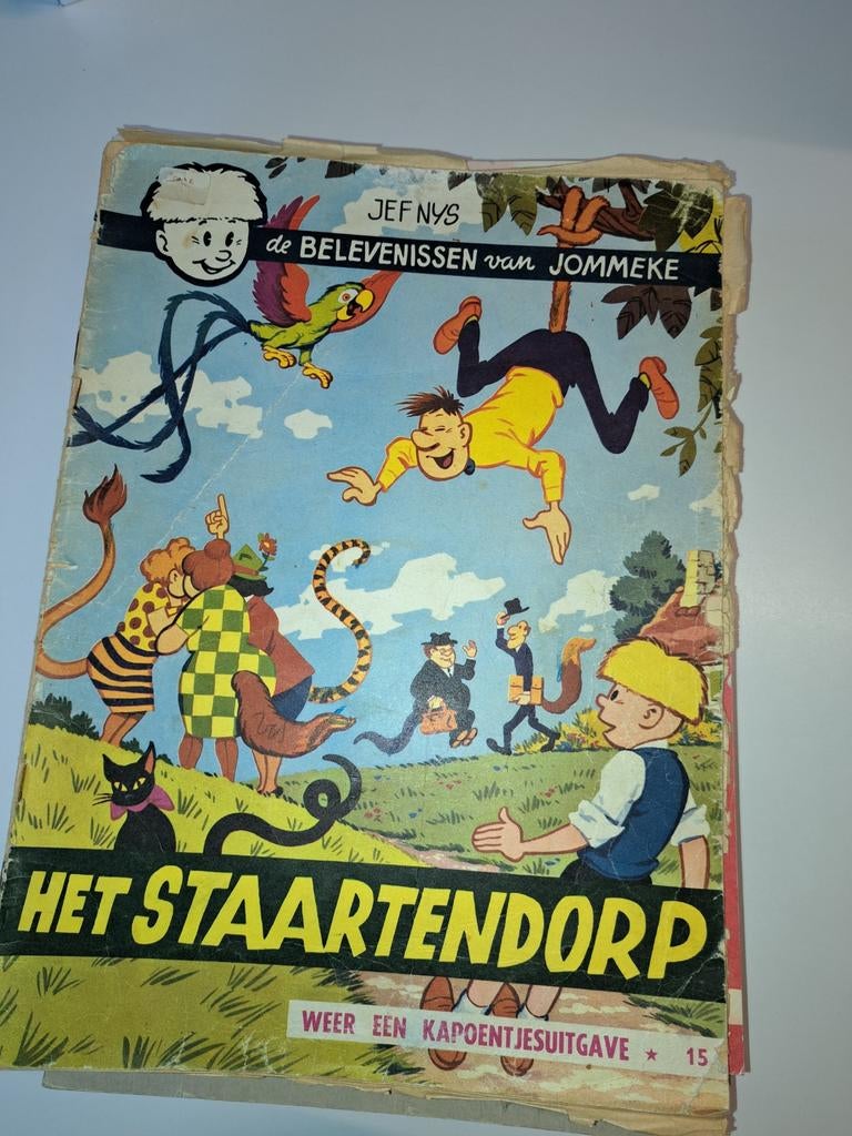 Strips Jommeke, Ophalen