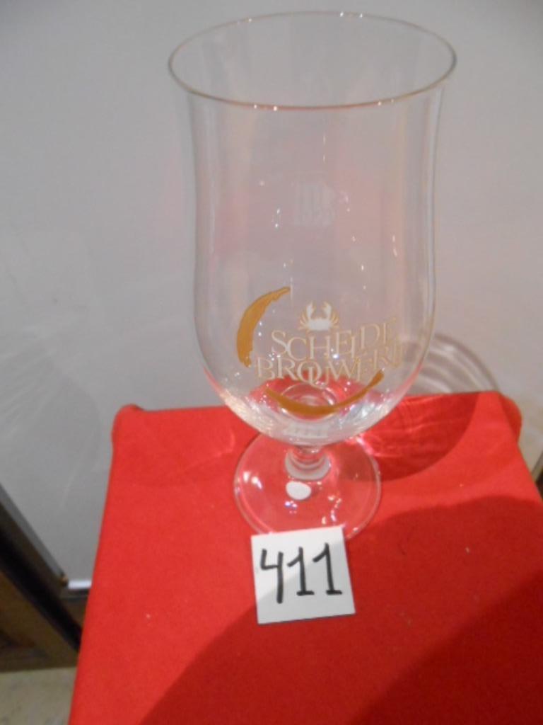 Base de calice de collection de verres à bière de la brasser, Enlèvement ou Envoi, Comme neuf, Verre ou Verres
