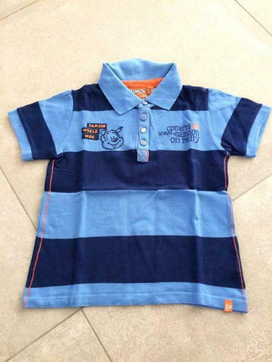 Polo Samson (JBC) maat 116, Enlèvement ou Envoi, Utilisé, Garçon, Chemise ou À manches longues