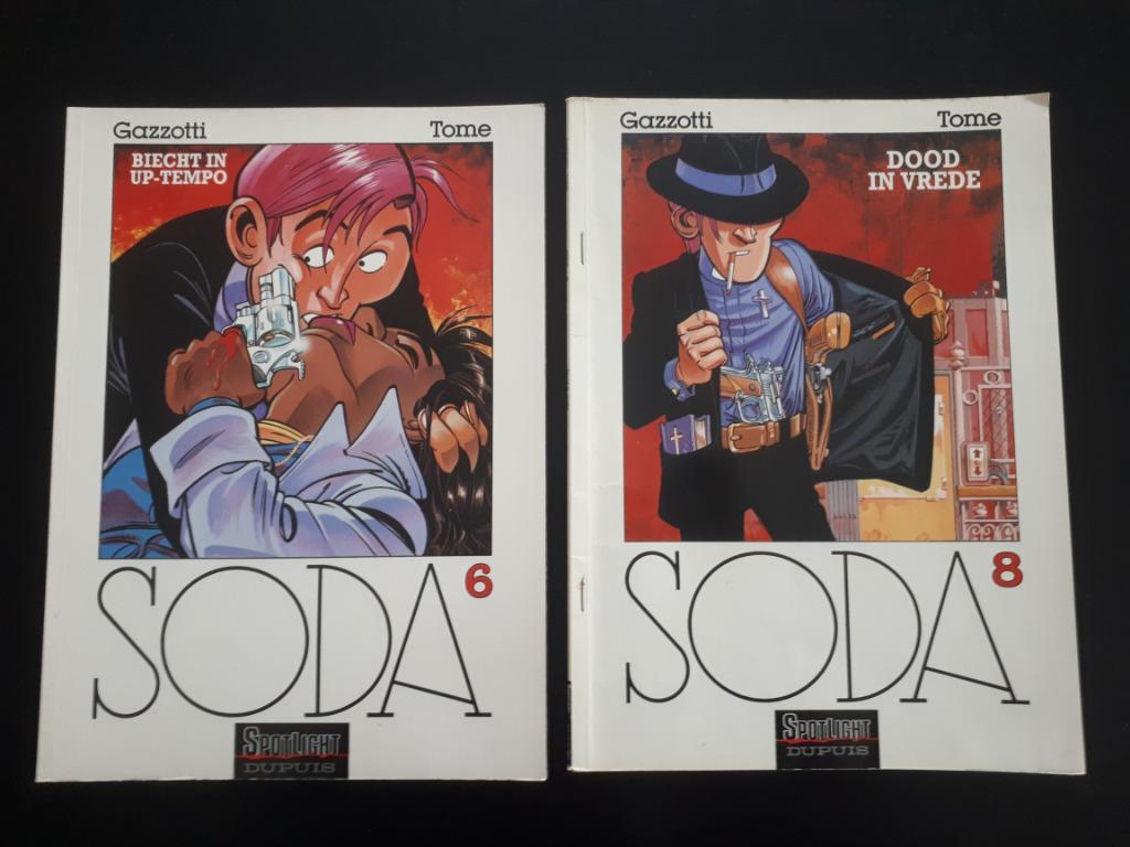 Soda 2x (SC), Boeken, Stripverhalen, Meerdere stripboeken, Ophalen of Verzenden, Gelezen, Bruno Gazzotti