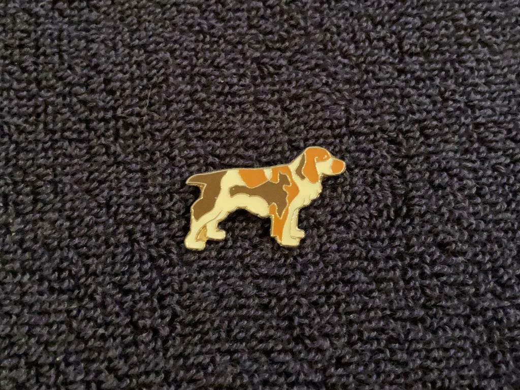 PIN - BEAGLE - CHIEN - DOG - HOND, Verzenden, Zo goed als nieuw, Dier of Natuur, Speldje of Pin