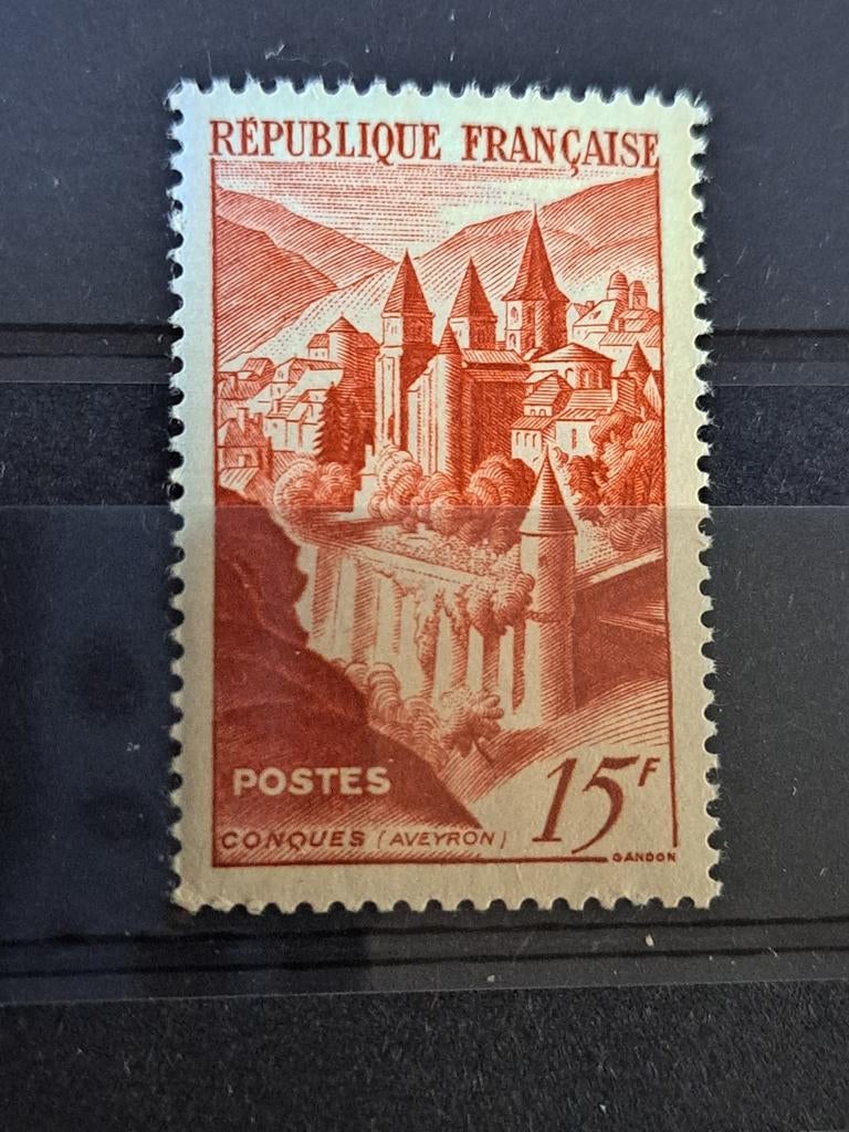 Frankrijk Y&T 792 ** 1947, Ophalen of Verzenden, Postfris