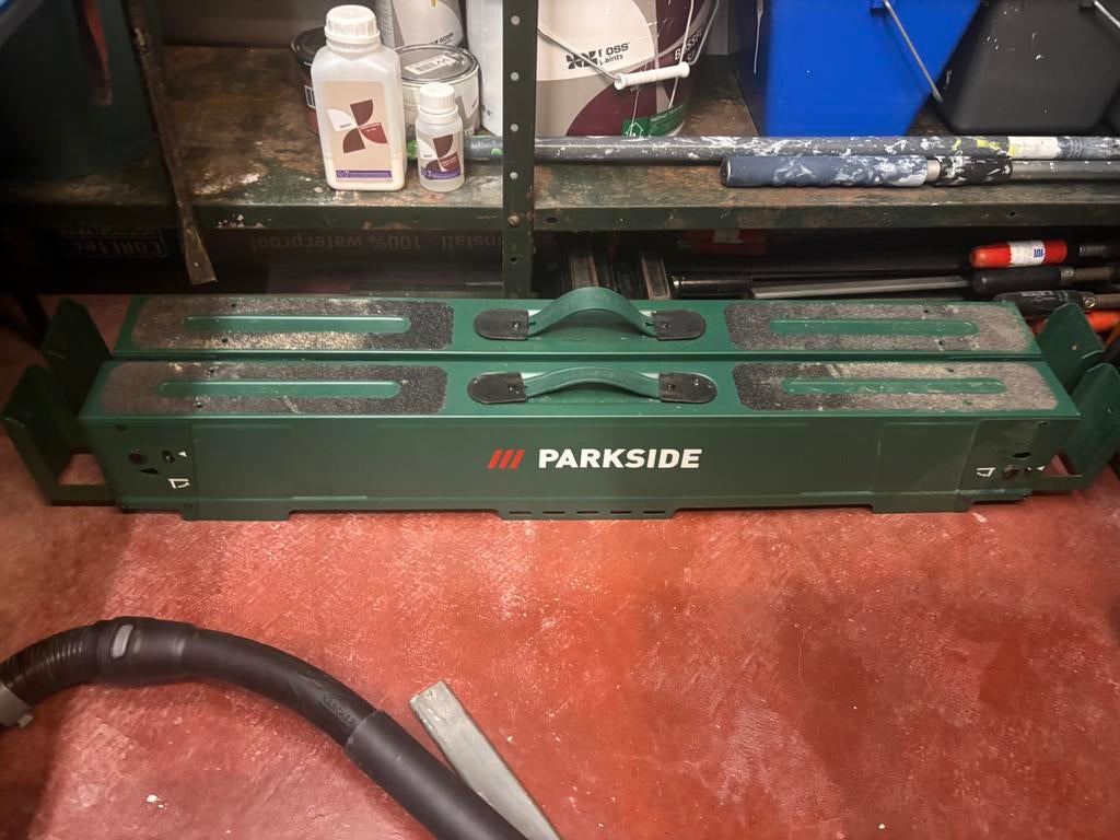 2 inklapbare schragen parkside (2 keer gebruikt), Doe-het-zelf en Bouw, Overige Doe-Het-Zelf en Bouw, Ophalen, Gebruikt