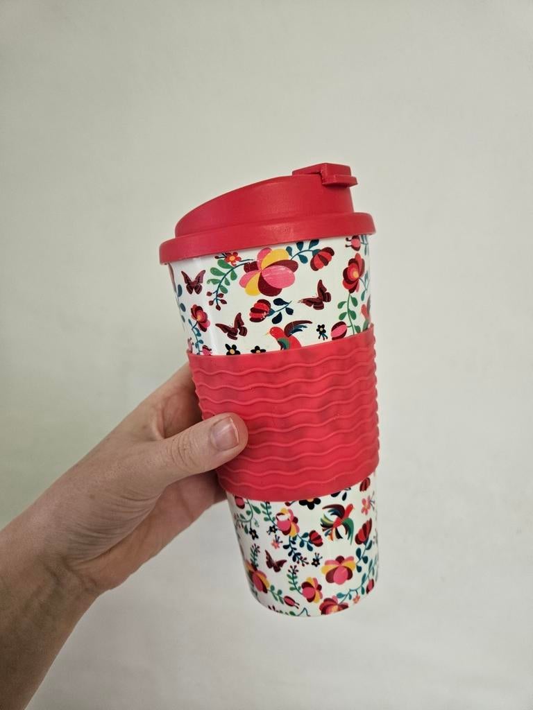 Thermosbeker, Maison & Meubles, Cuisine | Vaisselle, Utilisé, Tasse(s) et/ou soucoupe(s), Enlèvement ou Envoi