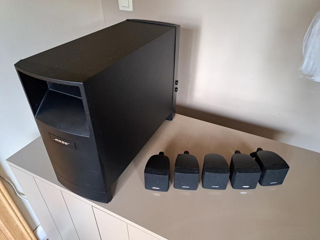 Bose Acoustimass 6 series III - Stereo Speaker System Black, Enlèvement, Comme neuf, Subwoofer, Bose