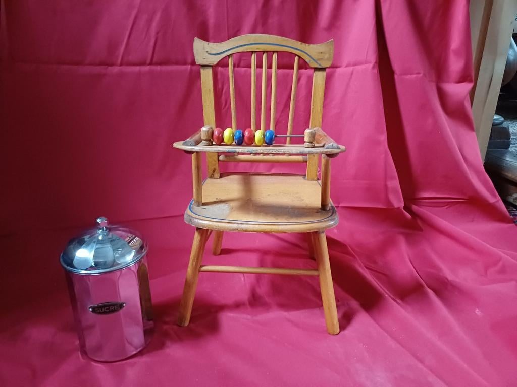 Poppenstoel kinderwagenfabriek Deinze Torck, Verzamelen, Ophalen of Verzenden, Gebruikt