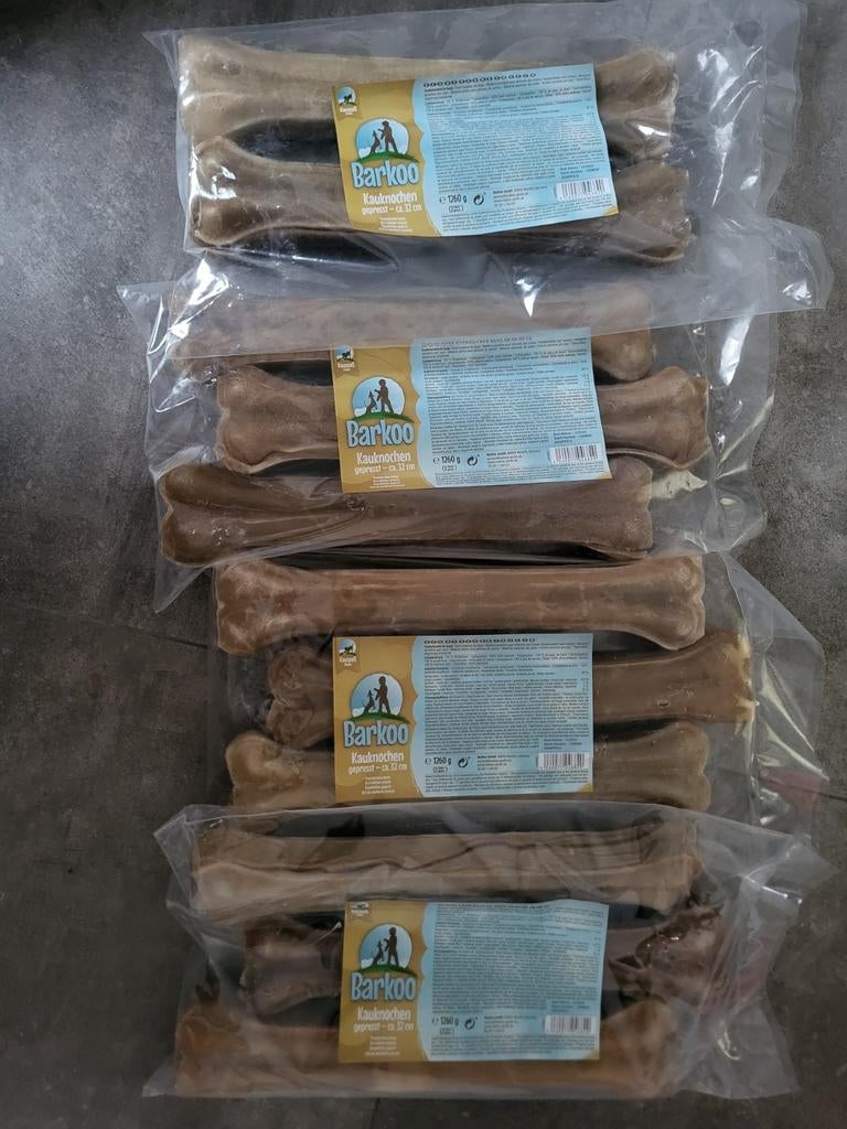 Nieuw! 9 honden kauwbotten 32 cm gepresst, Dieren en Toebehoren, Ophalen of Verzenden, Hond