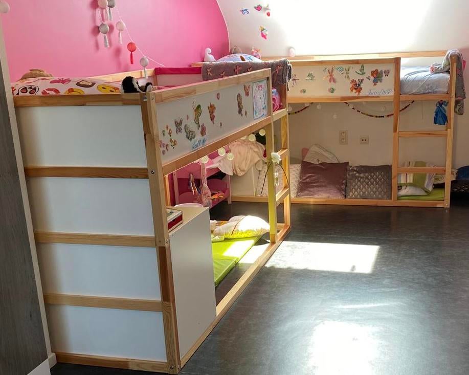 Ikea hoogslaper 90x200, Enlèvement, Comme neuf, Lit mezzanine