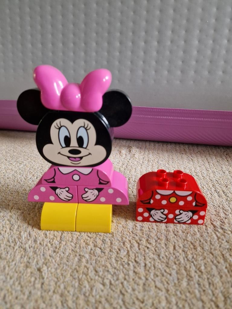 Duplo Minnie Mouse, Ophalen of Verzenden, Zo goed als nieuw, Duplo