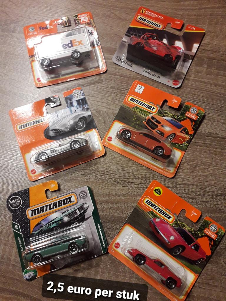Matchbox autootjes, Ophalen