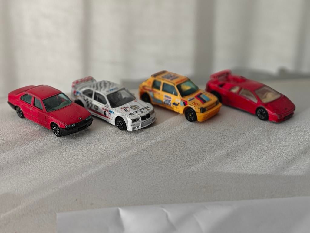 Vintage Bburago lot - 4 rally & supercars jaren '80-'90, Ophalen