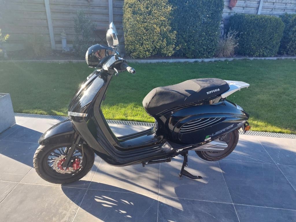 Electrische Scooter Nipponia E-Legance, Vélos & Vélomoteurs, Cyclomoteurs | Tomos, Comme neuf, Enlèvement ou Envoi