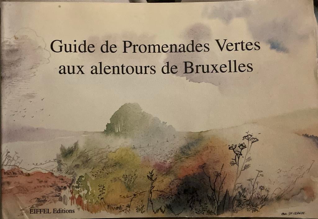 Guide de promenades vertes aux alentours de Bruxelles, Livres, Guides touristiques, Enlèvement ou Envoi, Utilisé