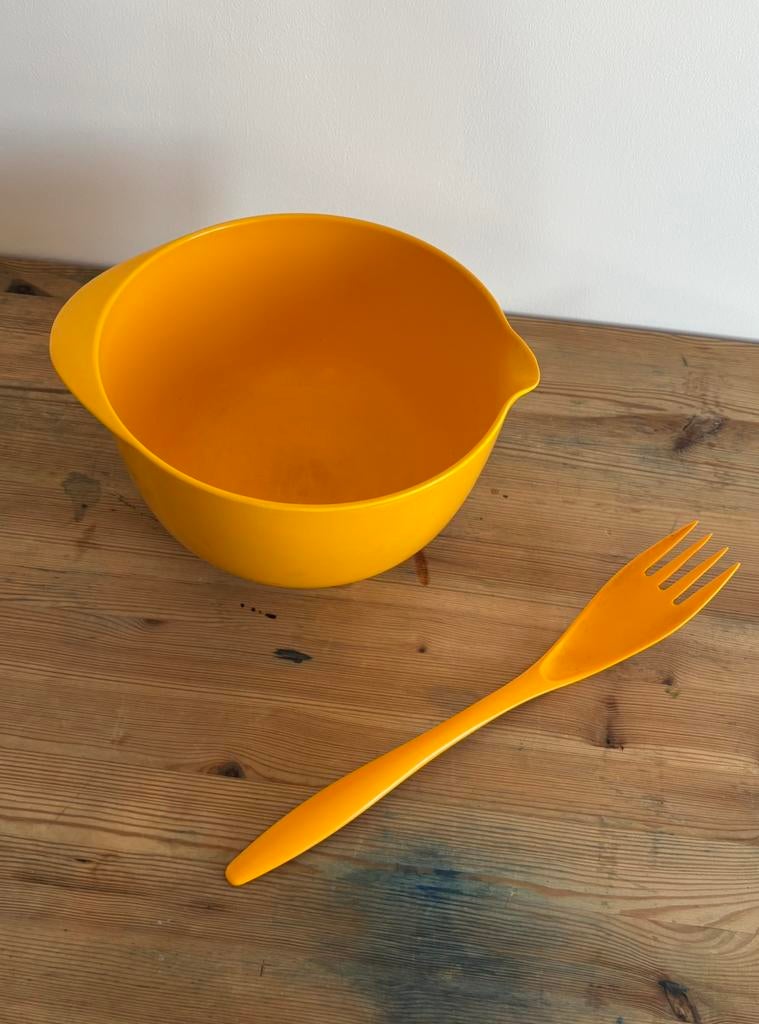 Vintage Deense mengkom, Ophalen