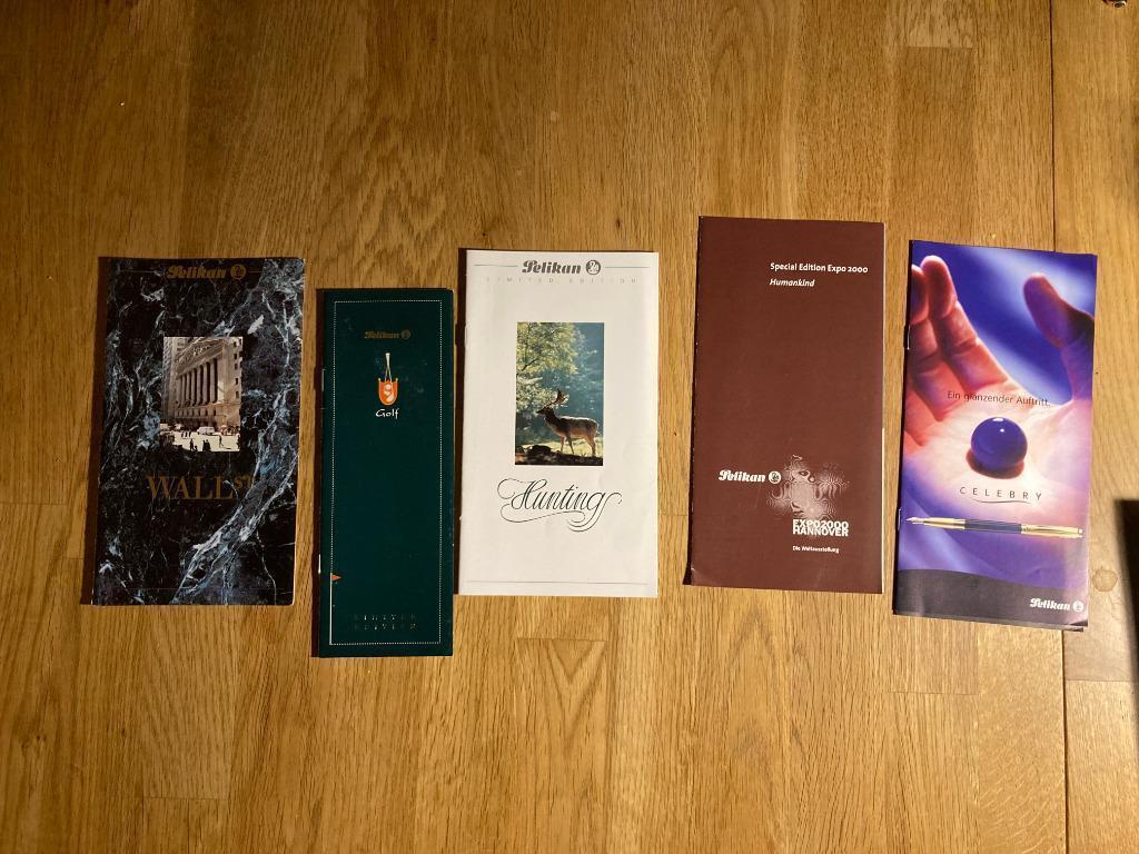 Pelikan vulpen Limited Edition brochures, Verzamelen, Ophalen of Verzenden, Nieuw, Overige typen
