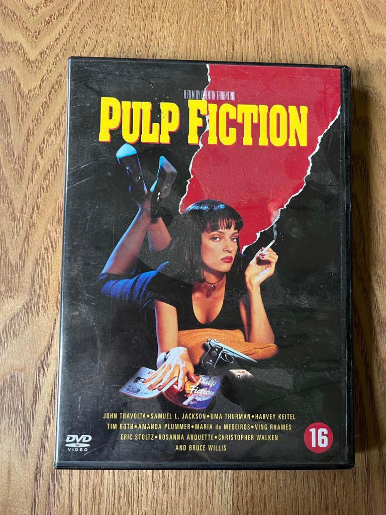 DVD Pulp Fiction, Vanaf 16 jaar, Ophalen of Verzenden, Zo goed als nieuw, Actie