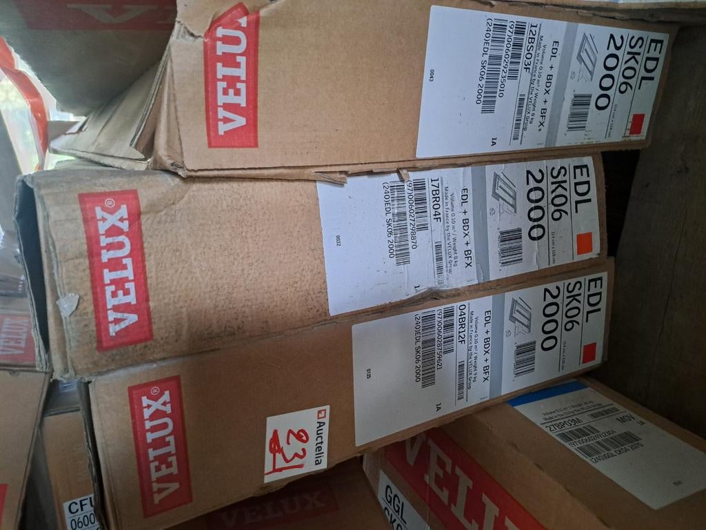 Raccord velux EDL SK06 2000, Enlèvement