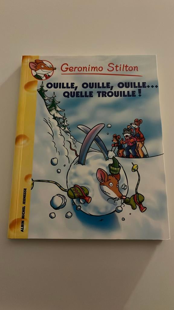 Ouille, ouille, ouille… quelle trouille!, Boeken, Ophalen, Fictie algemeen, Geronimo Stilton, Zo goed als nieuw