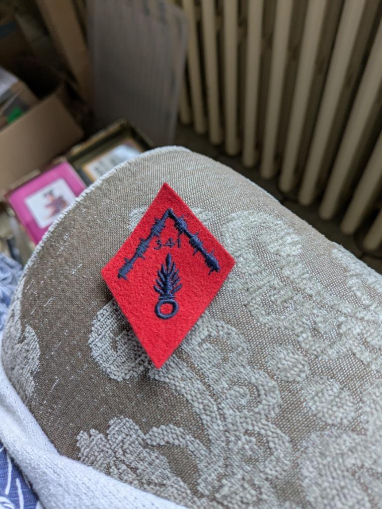 Kenteken leger, Verzamelen, Militaria | Algemeen, Ophalen of Verzenden, Landmacht, Embleem of Badge