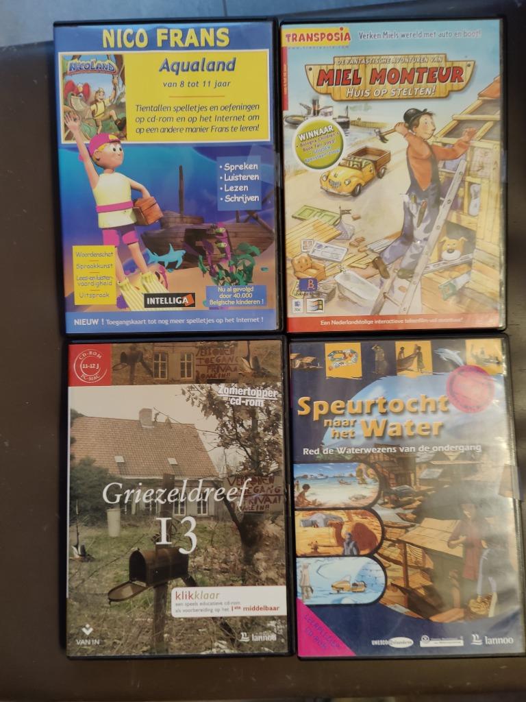 leerrijke spelletjes pc, Ophalen of Verzenden, Zo goed als nieuw
