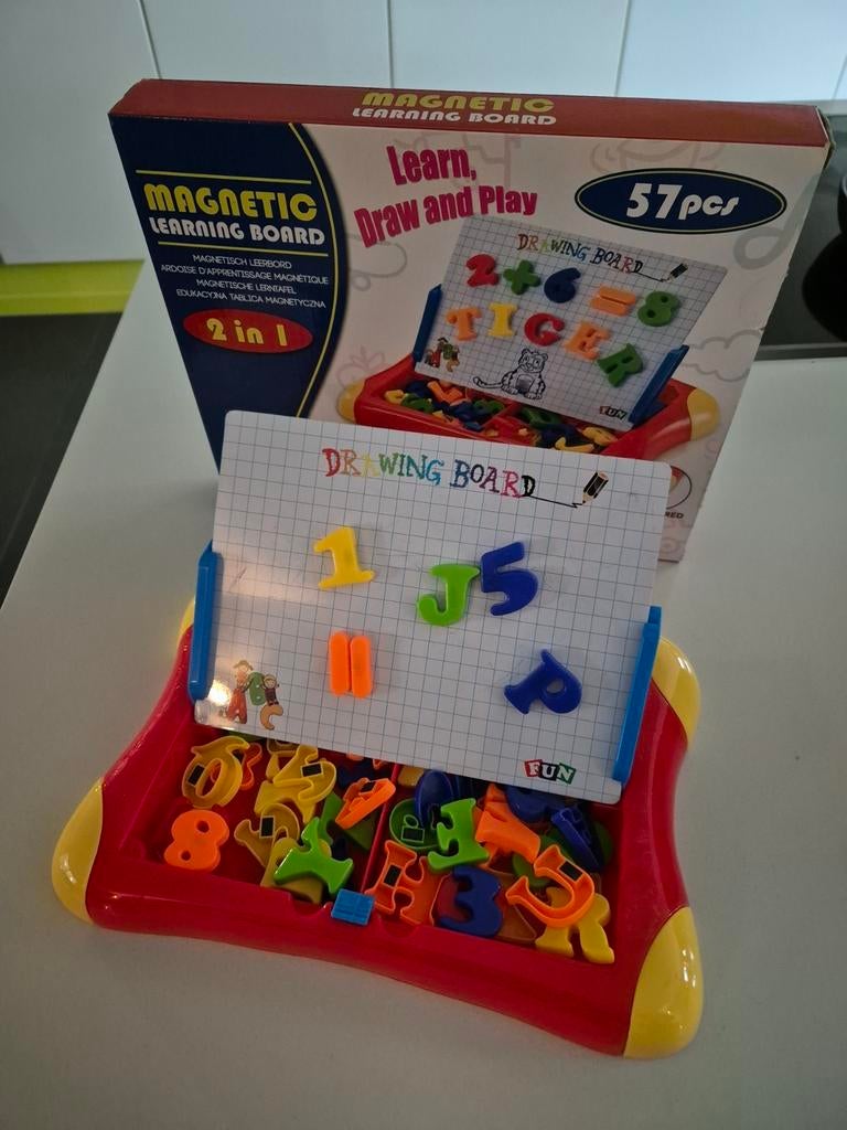 Magnetisch leerbord, Kinderen en Baby's, Speelgoed | Educatief en Creatief, Ophalen of Verzenden, Nieuw