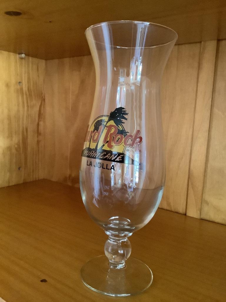Hard Rock Cafe Hurricane glas La Jolla, Verzamelen, Ophalen, Nieuw