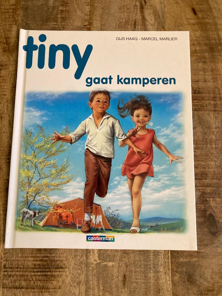 Tiny gaat kamperen - Casterman, Boeken, Ophalen of Verzenden, Gelezen, Gijs Haag + Marcel Marlier, Sprookjes