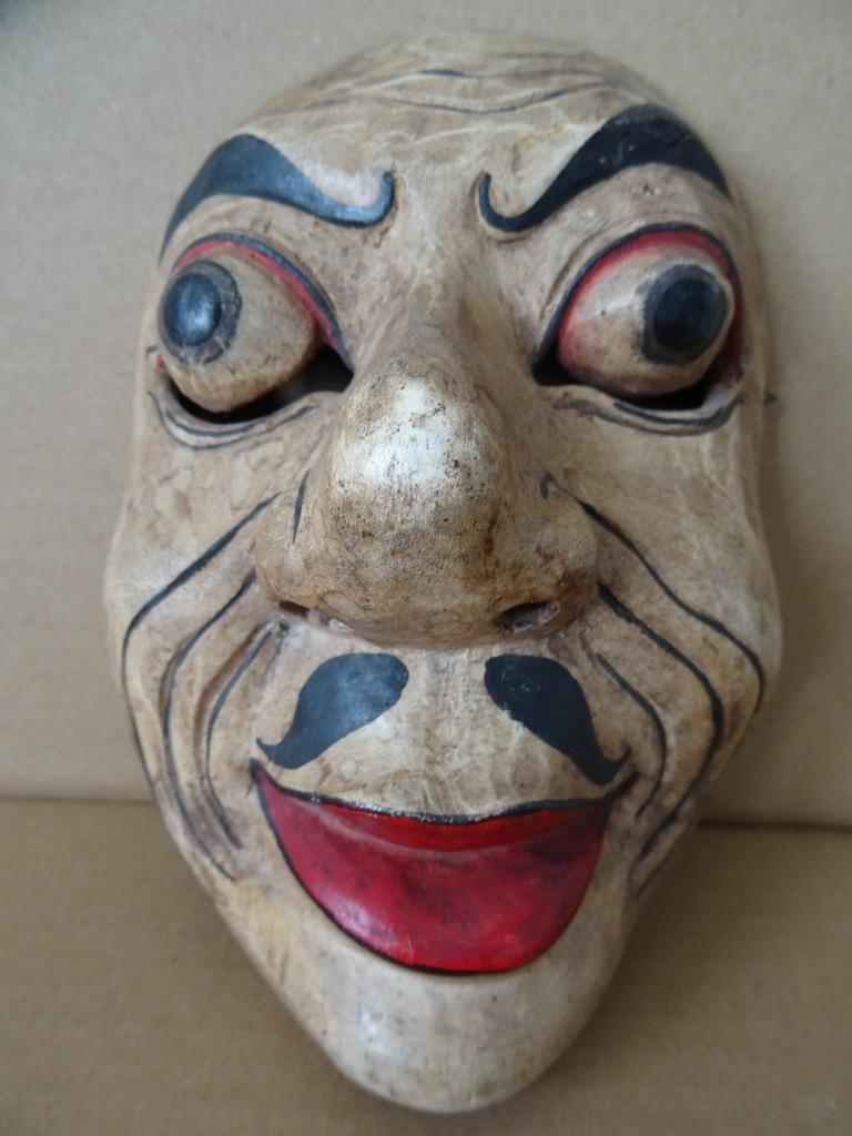 Masque Indonésie Masque indonésien Bali masque en bois 1970, Enlèvement ou Envoi